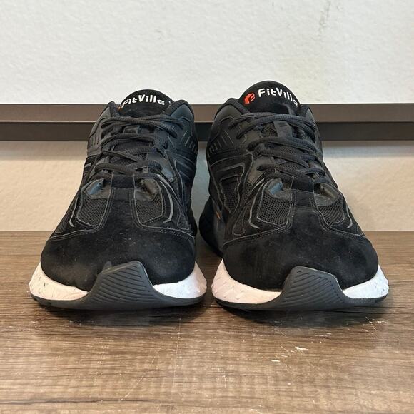 Fitville Marca Rebound Men's Athletic Training Shoes Size 10 Extra Wide Black - Picture 2 of 8